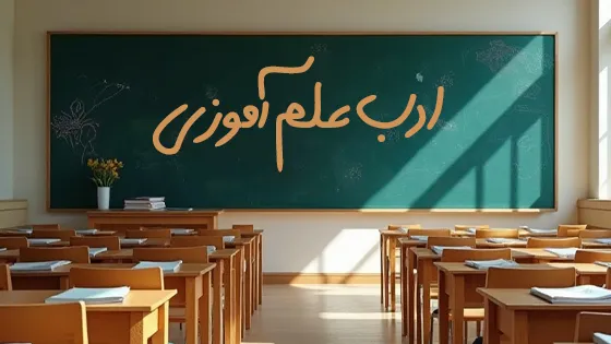 ادب علم آموزی